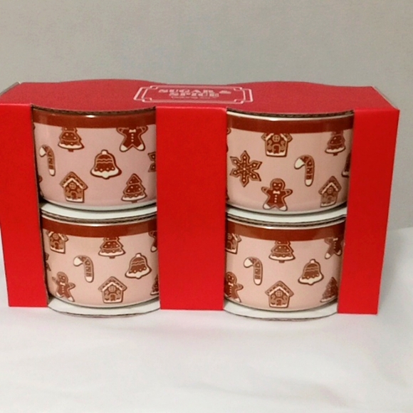 Gingerbread Ramekin Set New - Picture 1 of 4